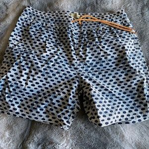 J Crew Medium Swimtrunks, 6 In Length
